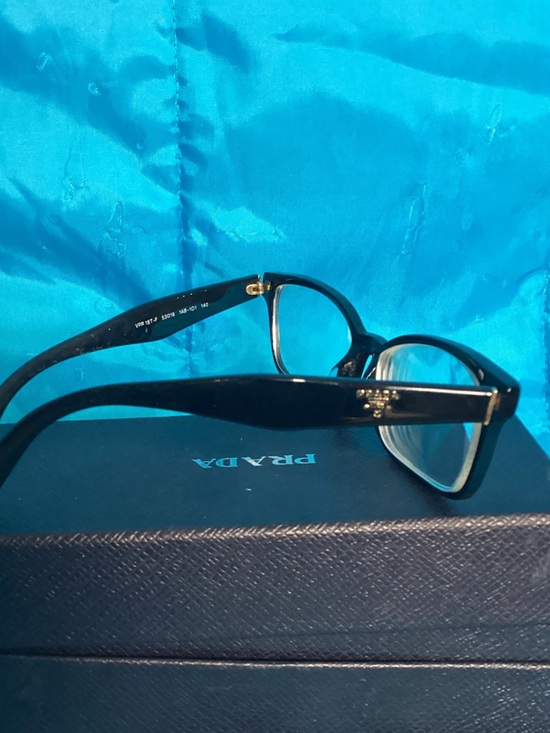 Prada Accessories - Prada Black Cat-Eye Optical Glasses